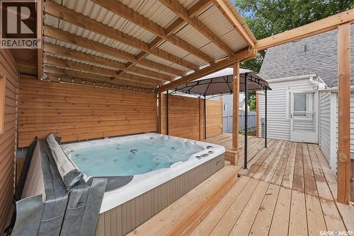 1519 C Avenue N, Saskatoon, SK - Outdoor With Deck Patio Veranda With Exterior