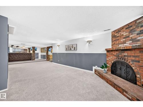 15020 88 St Nw, Edmonton, AB - Indoor With Fireplace