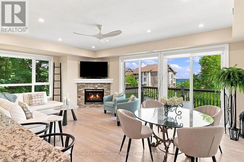 464 Mariners Way, Collingwood, ON - Indoor With Fireplace