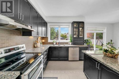 14 Atchison Drive, Caledon, ON - Indoor Photo Showing Kitchen With Double Sink With Upgraded Kitchen