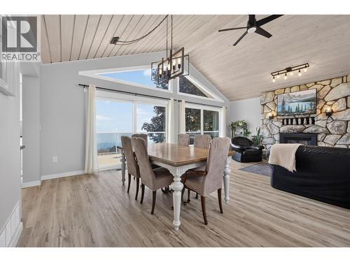Capture peak morning light with the east facing orientation - 3491 Fenton Road, West Kelowna, BC - Outdoor With Deck Patio Veranda With Exterior
