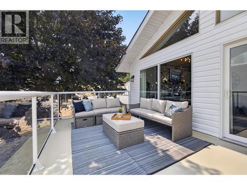 Plenty of room for exterior furniture - 3491 Fenton Road, West Kelowna, BC - Outdoor With View