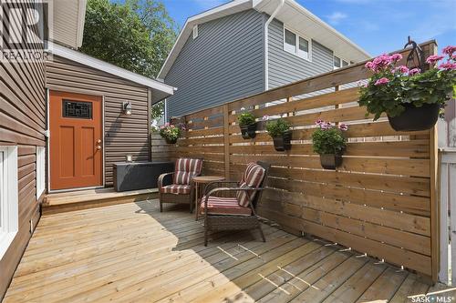1710 Cameron Avenue, Saskatoon, SK - Outdoor With Deck Patio Veranda With Exterior