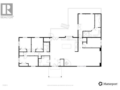 Non-conforming outbuilding floor plan - 7319 Trapper Court, Kelowna, BC - Other