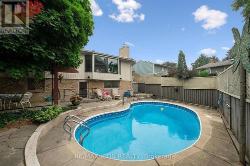 30 Shuh Avenue, Kitchener, ON - Outdoor With In Ground Pool With Deck Patio Veranda With Backyard