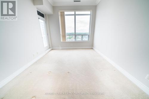Primary BR w/ w/o to Balcony - Uph 01 - 88 Times Avenue, Markham, ON - Indoor Photo Showing Other Room