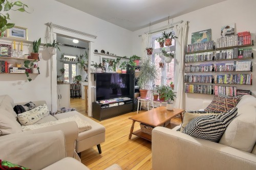 Living Room - 1814  - 1822 Rue Rachel E., Montréal (Le Plateau-Mont-Royal), QC - Indoor Photo Showing Living Room
