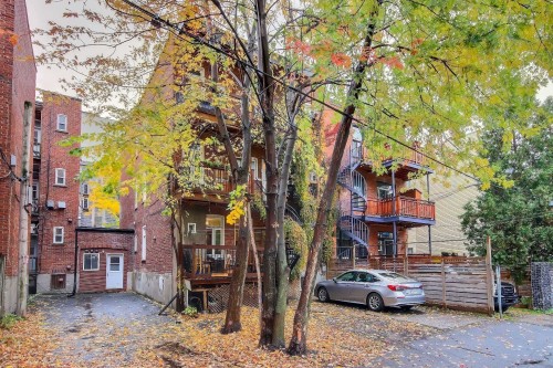 Back of Structure - 1814  - 1822 Rue Rachel E., Montréal (Le Plateau-Mont-Royal), QC - Outdoor