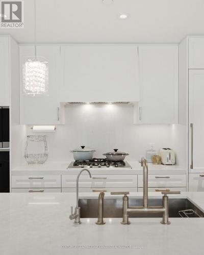 503 - 1 Strathgowan Avenue, Toronto, ON - Indoor Photo Showing Kitchen With Upgraded Kitchen
