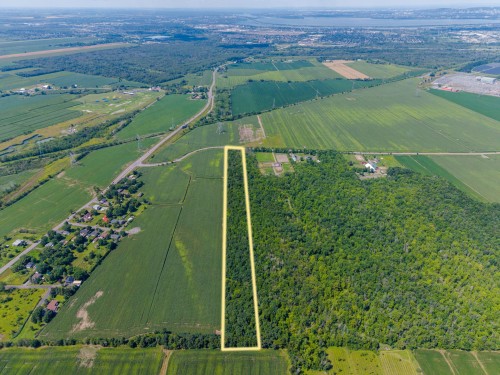 Photo aérienne - Ch. Lafrenière, La Prairie, QC 