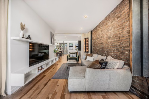 Salon - 2694 Rue De Reading, Montréal (Le Sud-Ouest), QC - Indoor Photo Showing Living Room