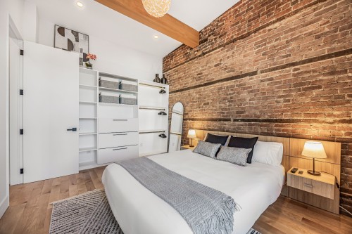 Chambre à coucher - 2694 Rue De Reading, Montréal (Le Sud-Ouest), QC - Indoor Photo Showing Bedroom