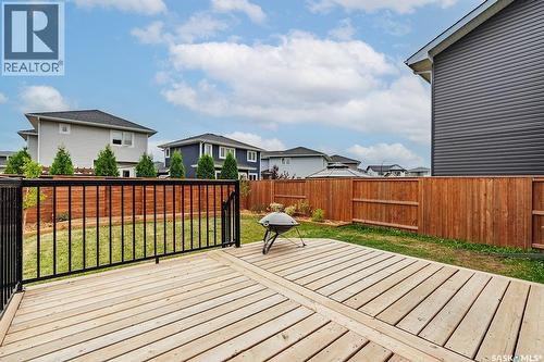 213 Dubois Crescent, Saskatoon, SK - Outdoor With Deck Patio Veranda With Exterior
