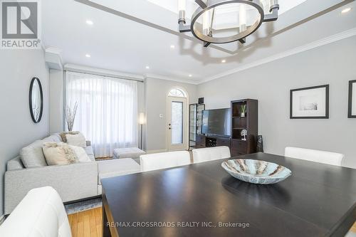Custom Lighting - 21A Brian Drive, Toronto, ON - Indoor Photo Showing Dining Room