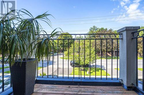 Glass Door Leads to Balcony/Deck From Living Area - 21A Brian Drive, Toronto, ON - Outdoor