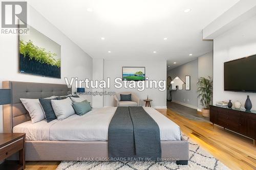 OR Use Family Room As 4th Bedroom Plus Sitting Are - 21A Brian Drive, Toronto, ON - Indoor Photo Showing Bedroom