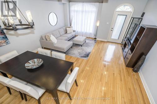 Huge Living and Dining Area With Gleaming Hardwood - 21A Brian Drive, Toronto, ON - Indoor Photo Showing Living Room