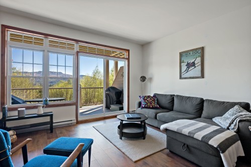 Living Room - 4-225 Rue Du Mont-Plaisant, Mont-Tremblant, QC - Indoor Photo Showing Living Room
