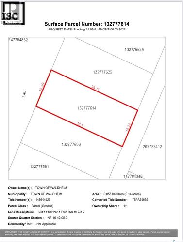 3006 1St Avenue, Waldheim, SK 