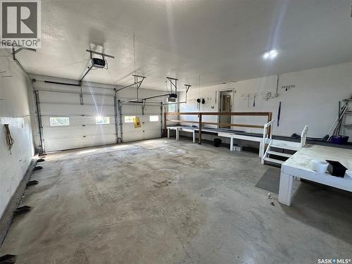 Tisdale Acreage, Connaught Rm No. 457, SK - Indoor Photo Showing Garage