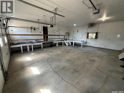 Tisdale Acreage, Connaught Rm No. 457, SK - Indoor Photo Showing Garage