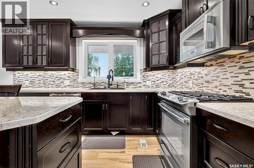 Campbell Acreage, Caron Rm No. 162, SK - Indoor Photo Showing Kitchen With Upgraded Kitchen