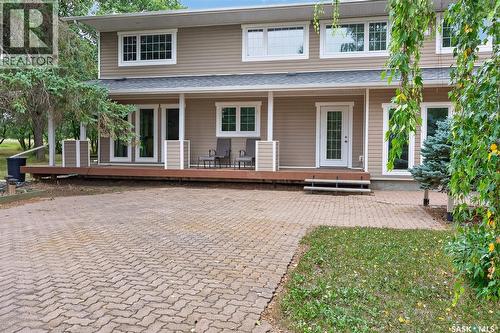 Campbell Acreage, Caron Rm No. 162, SK - Outdoor With Deck Patio Veranda With Facade