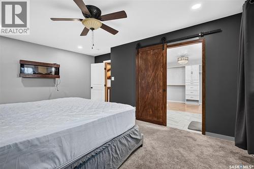 Campbell Acreage, Caron Rm No. 162, SK - Indoor Photo Showing Bedroom