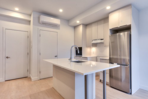Cuisine - 218-2630 Rue Notre-Dame O., Montréal (Le Sud-Ouest), QC - Indoor Photo Showing Kitchen With Upgraded Kitchen