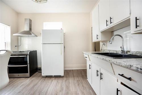 895 Alfred Ave, Winnipeg, MB - Indoor Photo Showing Kitchen With Double Sink