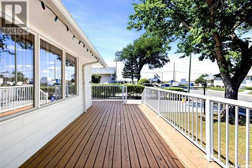 4023 Mcphail Avenue, Regina, SK - Outdoor With Deck Patio Veranda With Exterior