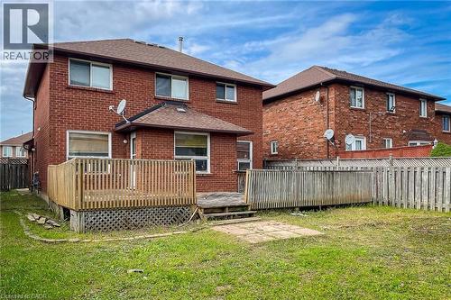 126 Fairington Crescent, Hamilton, ON - Outdoor With Deck Patio Veranda With Exterior