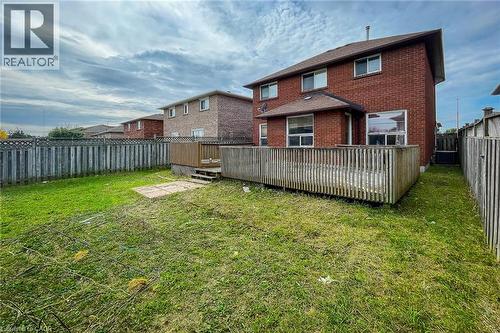 126 Fairington Crescent, Hamilton, ON - Outdoor With Deck Patio Veranda