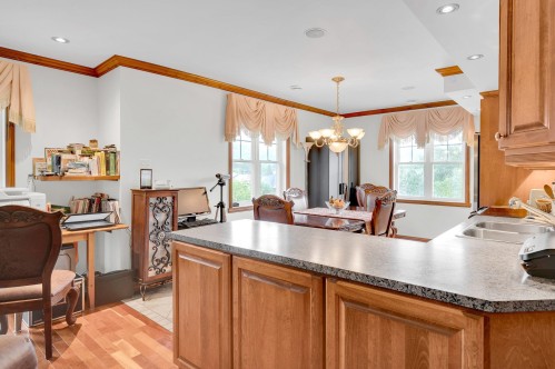 Cuisine - 106-12A Rue Léonard, Saint-Sauveur, QC - Indoor Photo Showing Kitchen With Double Sink