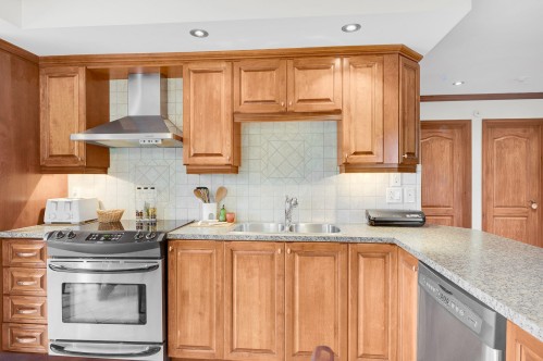 Cuisine - 106-12A Rue Léonard, Saint-Sauveur, QC - Indoor Photo Showing Kitchen With Double Sink