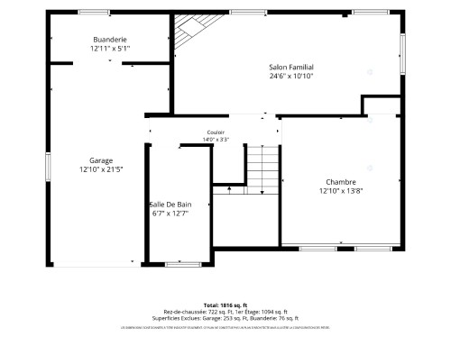 Plan (croquis) - 3255 Rue Beaulieu, Brossard, QC - Other