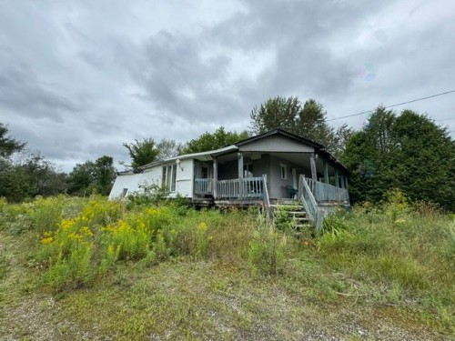 Façade - 385 Route 105, Bois-Franc, QC - Outdoor With Deck Patio Veranda