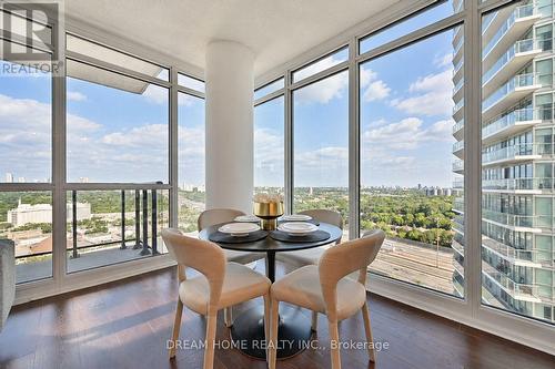 2608 - 121 Mcmahon Drive, Toronto, ON - Indoor Photo Showing Dining Room