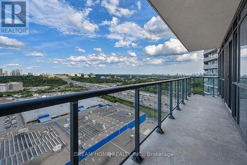 2608 - 121 Mcmahon Drive, Toronto, ON - Outdoor With Balcony With View