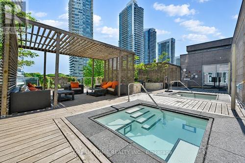 2608 - 121 Mcmahon Drive, Toronto, ON - Outdoor With In Ground Pool