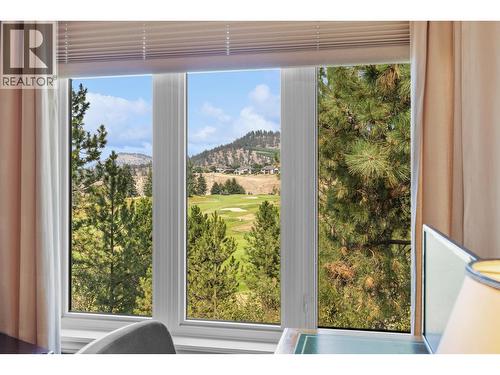 View of Pinnacle Golf Course from Primary Bedroom. - 4400 Gallaghers Drive E Unit# 2, Kelowna, BC - Indoor Photo Showing Other Room