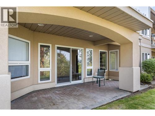 Lower level walkout deck space. - 4400 Gallaghers Drive E Unit# 2, Kelowna, BC - Outdoor With Deck Patio Veranda With Exterior
