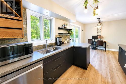 1138 Siesta Drive, Tiny, ON - Indoor Photo Showing Kitchen With Double Sink