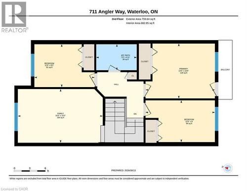 Floor plan - 711 Angler Way, Waterloo, ON - Other