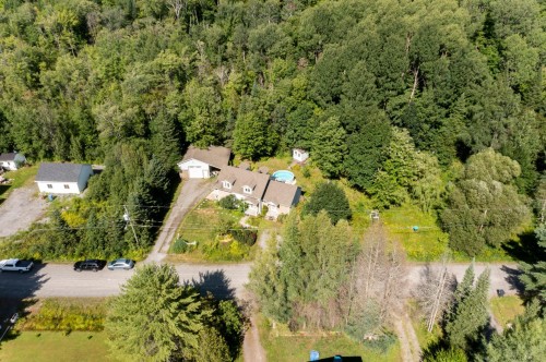 Photo aérienne - 205 Rue Des Sources, Saint-Calixte, QC - Outdoor With View