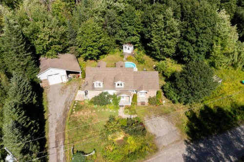 Photo aérienne - 205 Rue Des Sources, Saint-Calixte, QC - Outdoor With View