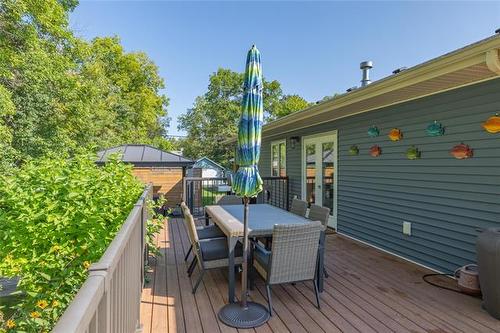 437 Temple Ave, Winnipeg Beach, MB - Outdoor With Deck Patio Veranda With Exterior