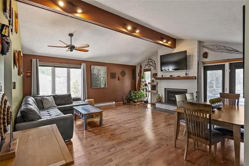 13 Lions Way, Stonewall, MB - Indoor With Fireplace