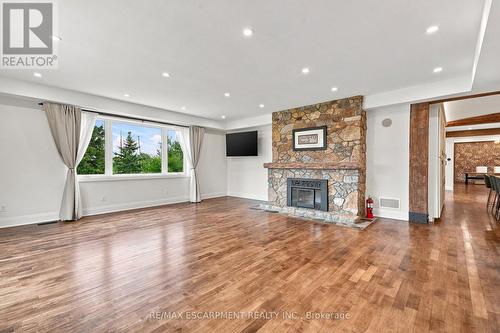 2019 Dundas Street, Burlington, ON - Indoor Photo Showing Living Room With Fireplace