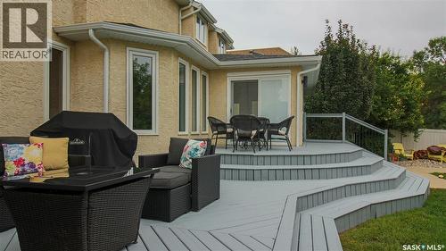 7551 Butler Bay, Regina, SK - Outdoor With Deck Patio Veranda With Exterior